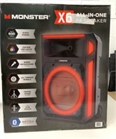 New Monster X6 All in One PA Speaker w/Tripod