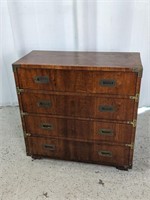 (1) Vintage Dresser w/ Brass-like Hardware