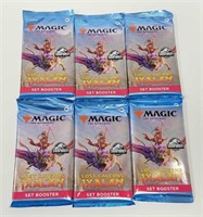 (6) X MAGIC THE GATHERING CARD PACKS