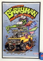 Ed Roth Signed Berryman Poster Beckett COA