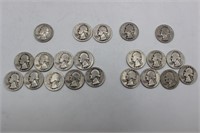 1934 - 1942 Quarters
