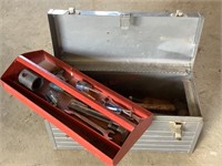 Tool Box with Assorted Tools