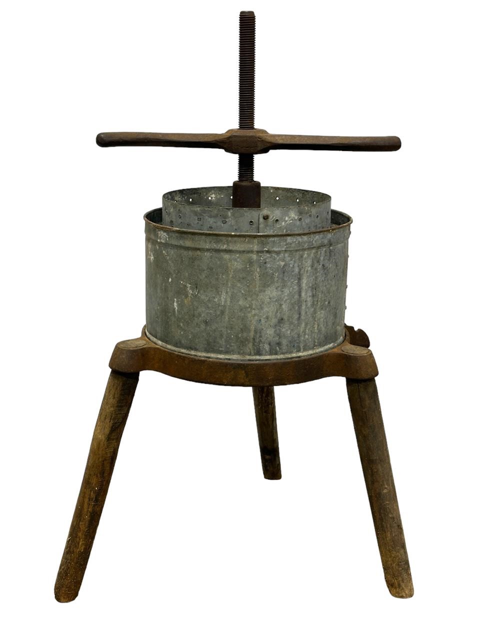 Primitive Metal Food Press