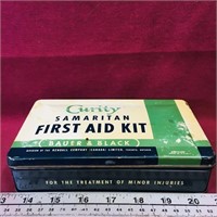 Curity Samaritan First Aid Kit Tin (Vintage)
