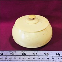 French Ivory Hair Receiver Container (Vintage)
