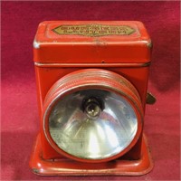 Tin Burgess Belt Lantern (Vintage)