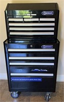 Kobalt 2 Tier Tool Box Good Condition w/ Contents