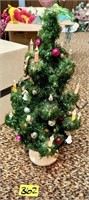 Vintage Christmas Tree - Has Wear