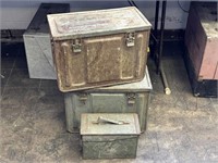 Three Ammo Boxes