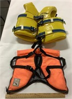 Dog & child life vests