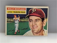 1956 Topps #81 Wally Westlake (White Back)