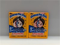 (2) Packs 1986 GPK GARBAGE PAIL KIDS Series 5