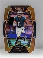 2021 Select Devonta Smith RC Gold /199 Prizm RC