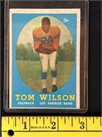1958 Tom Wilson Topps Card