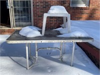 Patio Table & Stand