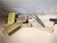 Lot of Hand Saws and Blades