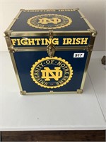 Notre Dame Fighting Irish square trunk