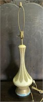 (K) Mid Century Ceramic Tapered Table Lamp 32”