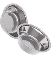 AVERYDAY 48 Ounce Stainless Steel Dog Bowls Set