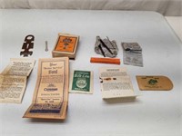 Coleman Mantle Tools Paper Collector Lot