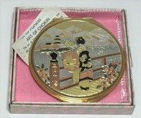 Art of Chokin Japanese Pocket Mirror