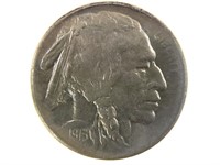 1913-S Buffalo Nickel Type 1