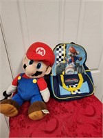 Mario plish and bag