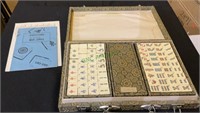 Vintage Mah-Jongg oriental game with