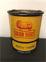 Golden Fleece snow white 1lb grease tin