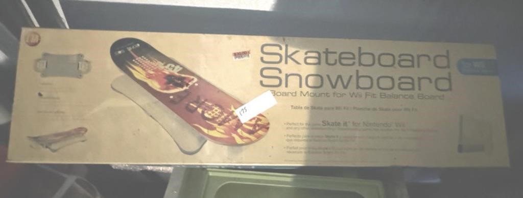 Wii SKATEBOARD SNOWBOARD MOUNT