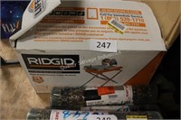 ridgid 7” wet tile saw with stand