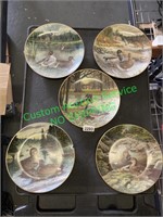 5 Duck Decorative Plates