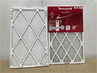 2 Furnace Filters 16x25x1 new