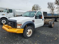 2008 Ford F550 4x4 12' Cab & Chassis