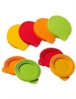 Silicone Pet Can Covers lids-4 Pack for Pet Dog Ca