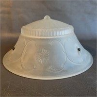 Antique Glass Ceiling Light Cover -3 Chain