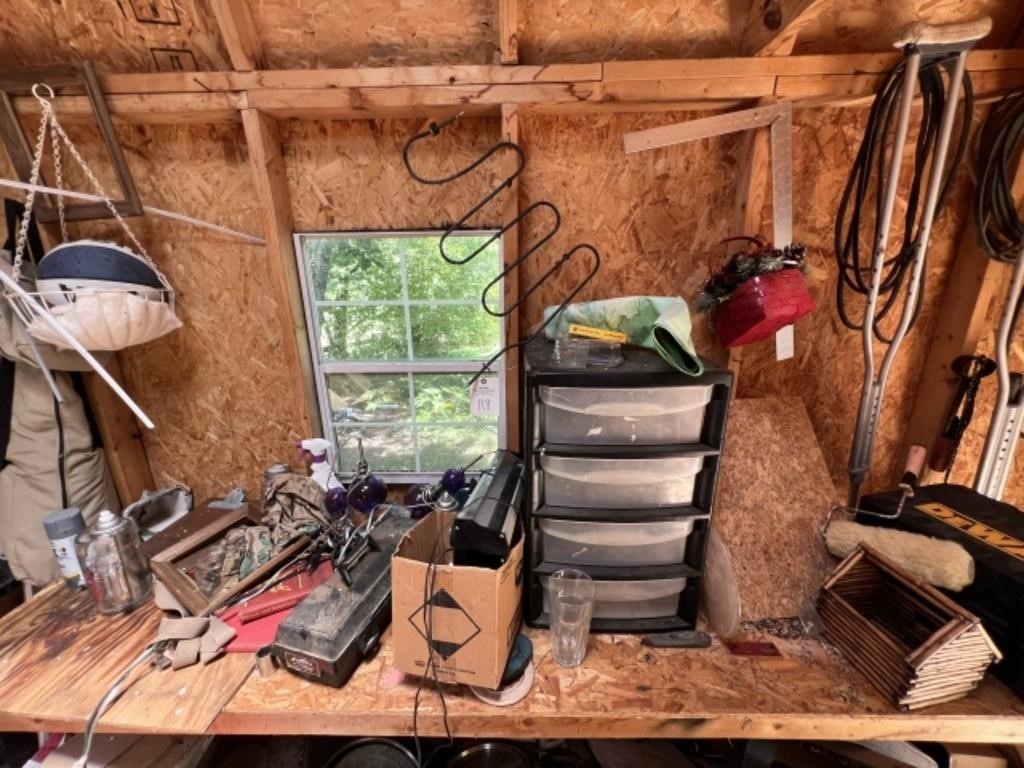 Work bench contents