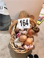 Basket Of Dolls