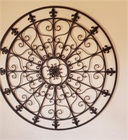 Round Metal Wall Decor