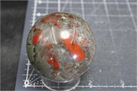 African Bloodstone Sphere, 7oz, 51mm