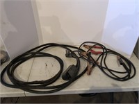 220 cord and jumper cables