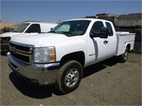 2011 Chevrolet 3500 HD 4x4 Extra Cab Utility Truck