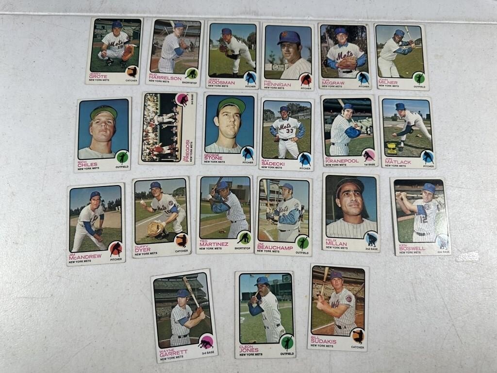 1973 TOPPS BASEBALL CARDS ASSORTED