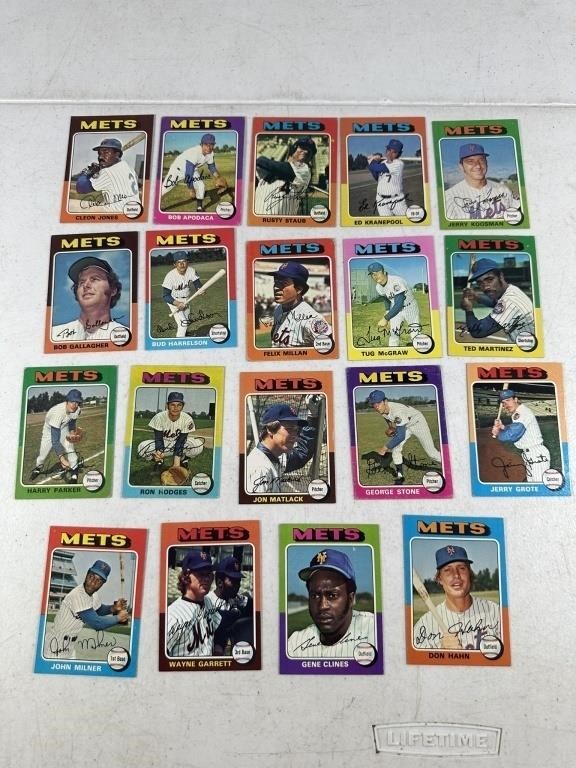 1975 TOPPS BASEBALL CARDS ASSORTED