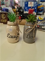 Live & laugh plants