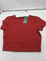 Wild Fable XS red crop top