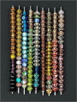 Beads - 9 bars full of beads.