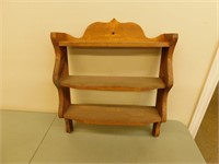 3 Tier wooden shelf 7X22X29