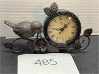 Brown Wrought Or Cast Iron Bird on Branches With
