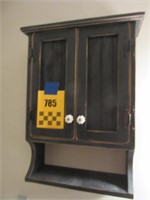Hanging Cabinet with 3 Shelves - Approx 24"x 16"